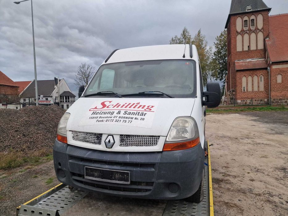 master II l2h2  3.0 cdti 136km ZD3202 lak 0389 samochód na części