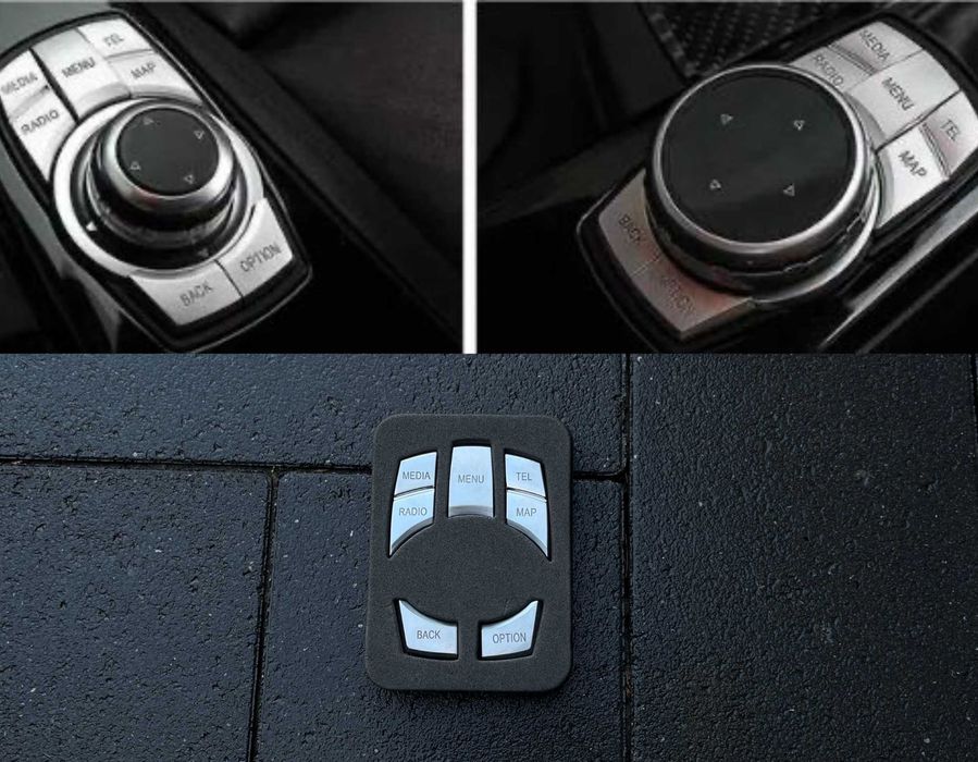 Накладки кнопки iDrive для BMW E60 E90 F01 F10 F15 F30 F25 БМВ NBT CIC