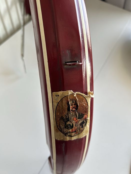 Błotnik Romet Karat Sokoł Gil blaszany lata 60/70 z odblaskiem