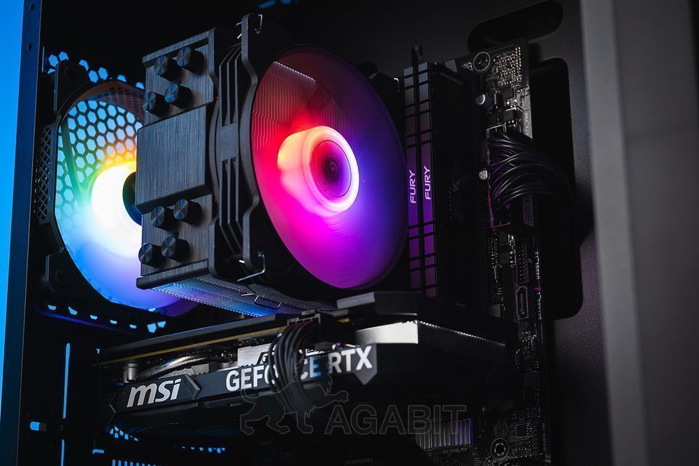 Обсидіан v2! RTX 5050 8GB+i3-14100F+DDR4 16GB+M.2 SSD 500GB –  Ігровий комп'ютер ПК для ігор геймерський игровой компьютер
