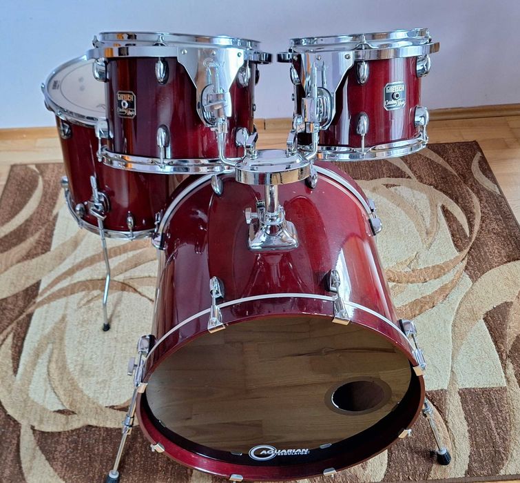Perkusja Gretsch Catalina Maple 22" 10" 12" 14" Wine Red (Shell Set)
