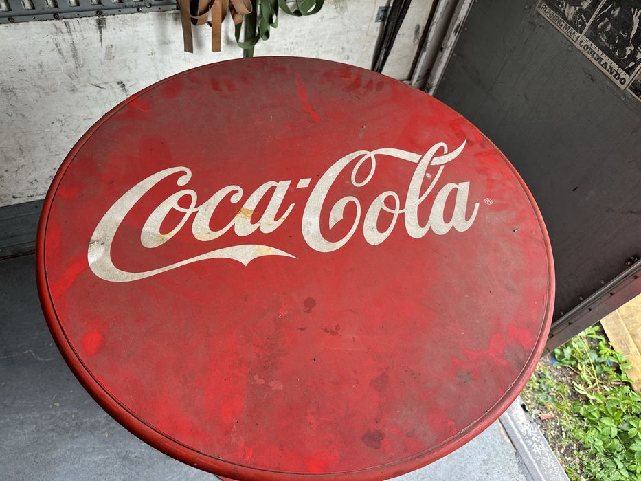 Стол барный столик уличный coca cola
