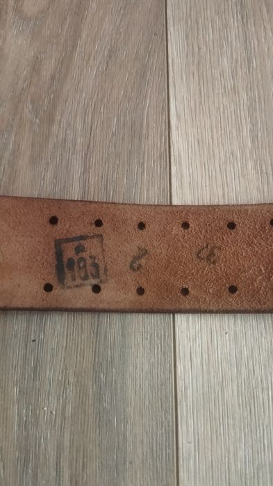 Коллекционный ремень офицерский, портупея СССР 1982г.