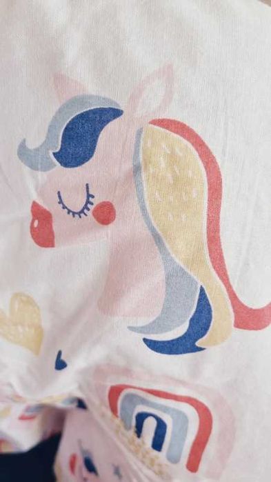 Kołderka kocyk minky 75x100 różowe jednorożce z certyfikatem Ökotex