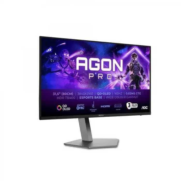 Monitor AOC AG326UD Gaming QD-OLED 31.5" 4K UHD 165Hz