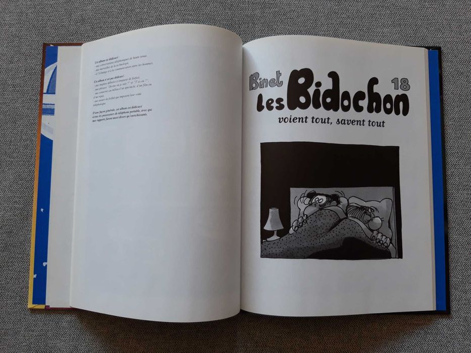 BD Álbum duplo Les Bidochon Tome 17 e 18
