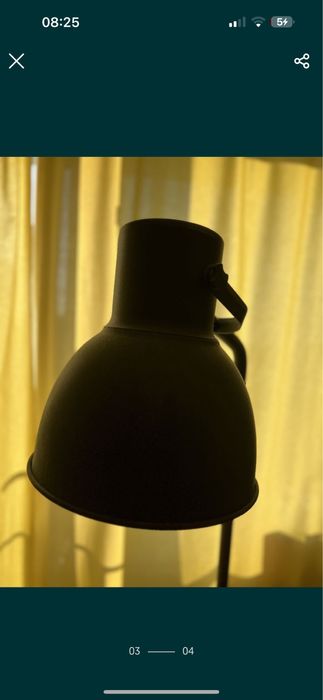 Lampa podłogowa Ikea Hektor