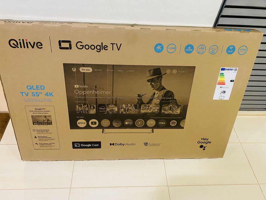 QLed TV 55 4K  “ QIILIVE”