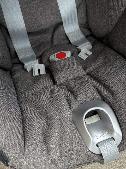 Автокрісло Cybex cloud Z plus Soho gray + база base Z