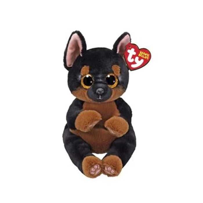 TY Beanie Babies редкий глазастик собака ротвейлер FRITZ 22см оригинал