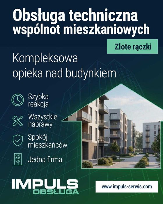 Obsługa wspólnot mieszkaniowych - remonty -konserwacja