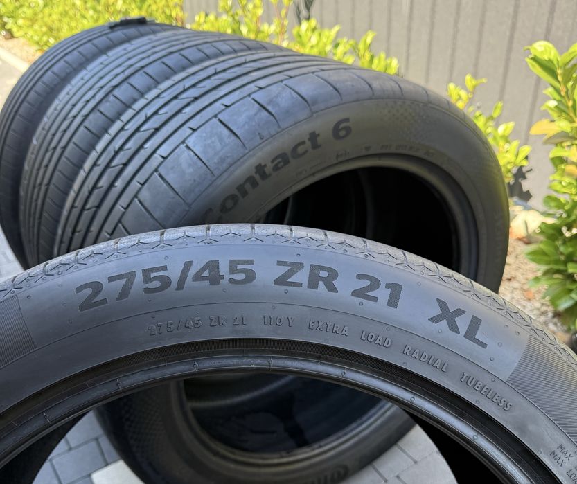 Шини літні 275/45R21 315/40R21 Continental SportContact6 омологація Mercedes GLE 167 Мерседес ГлЕ Глс 23рік 6.5мм