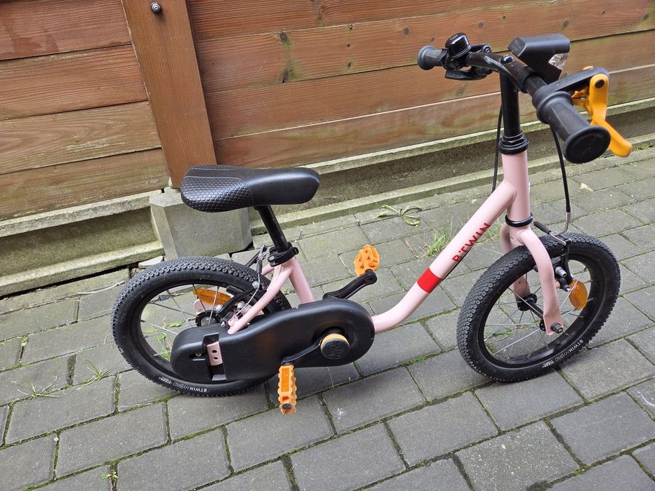 Rowerek dziecięcy  btwin 500 2w 1 14 cali