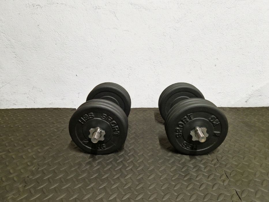 Hantle żeliwne Hes 25kg x2