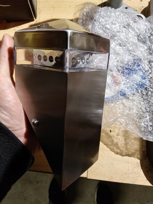 Kinkiety LED edelstahl Apollo licht