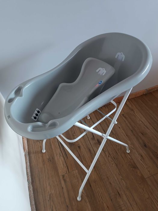 Zestaw kąpielowy Hylat Baby - wanienka 84 cm ze stojakiem