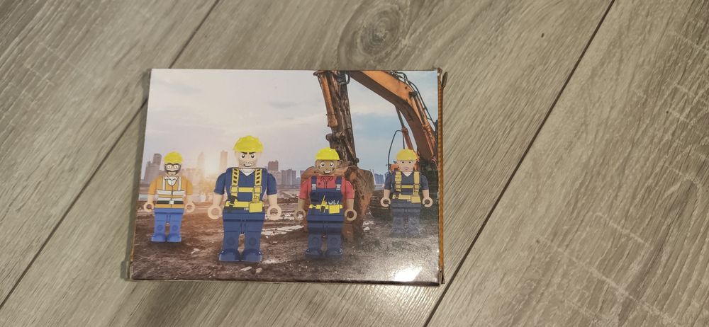 Figurki Buildx Construction Build develop klocki figurki