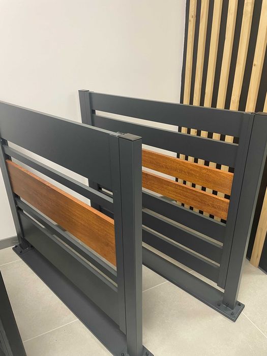Furtka 150x90cm oc+ral Ogrodzenia Premium drewnopodobne