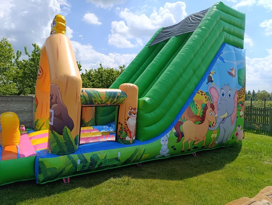 Dmuchana zjeżdżalnia, duży dmuchaniec POD WYNAJEM