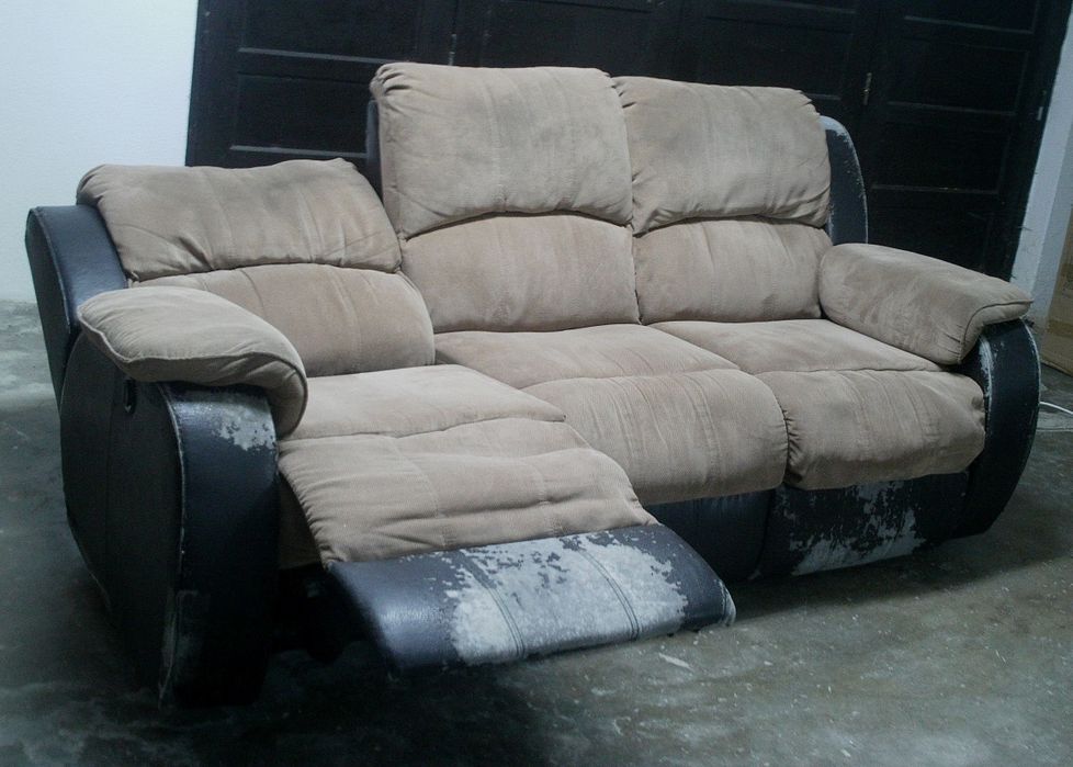 Sofá Relax de 3 Lugares Reclinável Elétrico