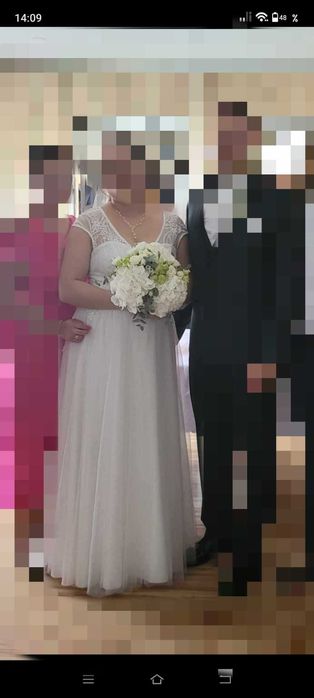 Suknia ślubna biała