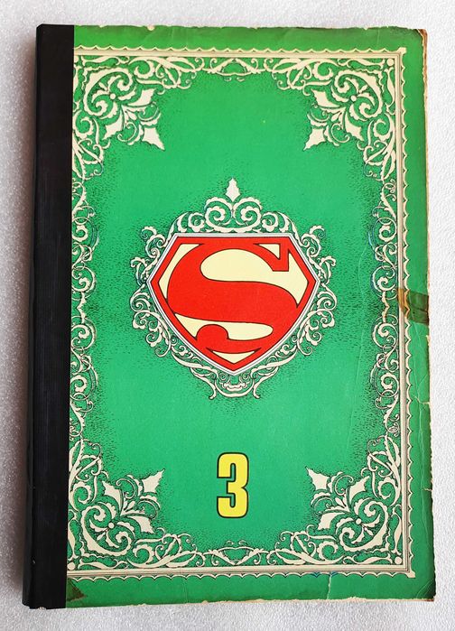 Coletâneas BD ~ "SUPER-MAN  TUDO EM COR" ~ Numero 3 e 4 ~ Ebal 1972