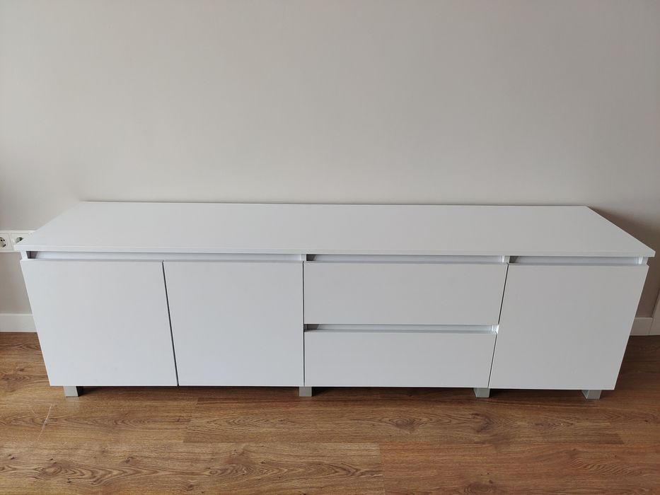 Тумба/комод під телевізор біла (нова)