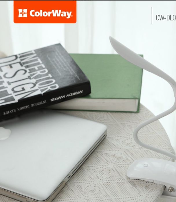 Настольная LED лампа со встроенным акумулятором