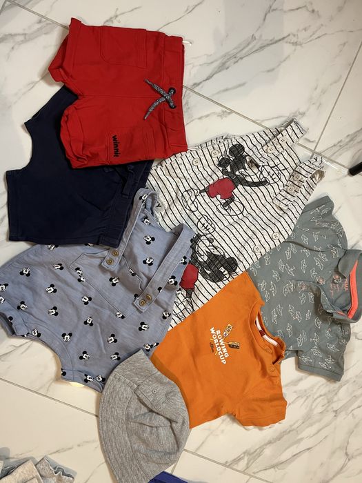 Лоты детских вещей 62-68