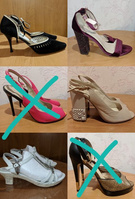 Босоніжки жіночі, брендові. Розпродаж