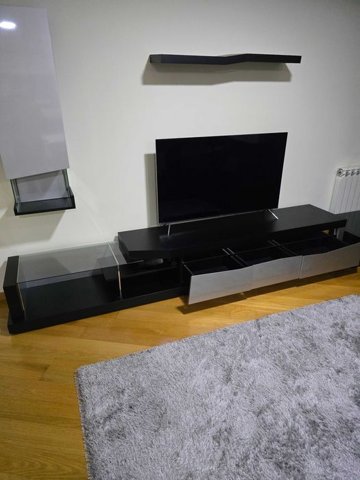Móvel de TV + Móvel lateral + Prateleira - Excelente estado