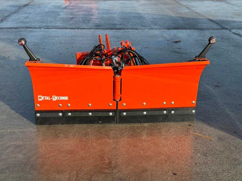 Mocny pług do śniegu do tura tuz strzałka Metal Technik dostawa Gratis