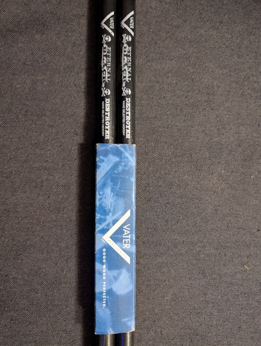 Барабанные палочки VATER VH2BW Eternal Black Power