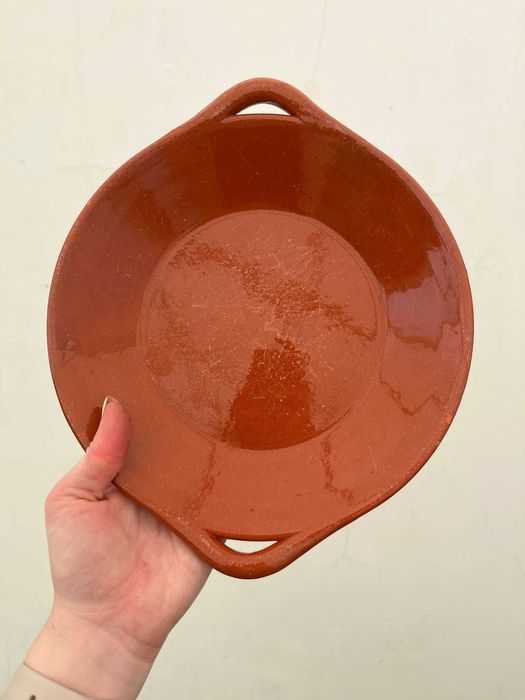 Prato com Asas em Barro