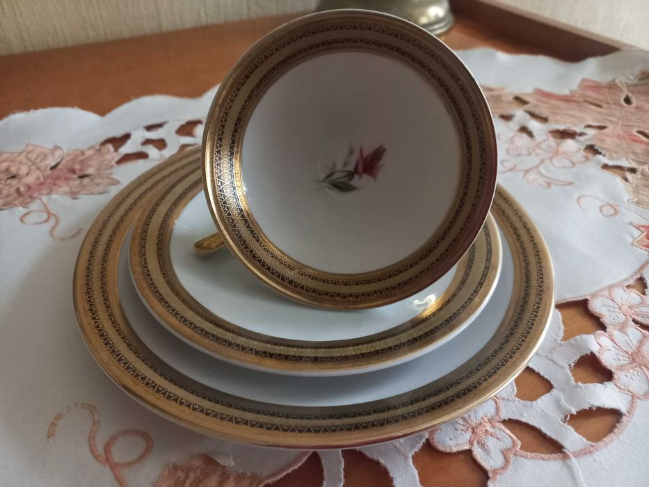 porcelana Bavaria zestaw śniadaniowy
