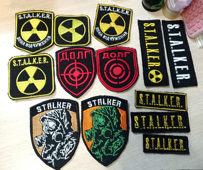 Шеврон Сталкер, нашивка Stalker