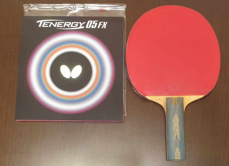 Ракетка н/т Master line defensiv + Saviga V (LP OX) + Tenergy 05 FX