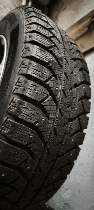 Комплект шини Bridgestone Ice Cruiser + диски титанові