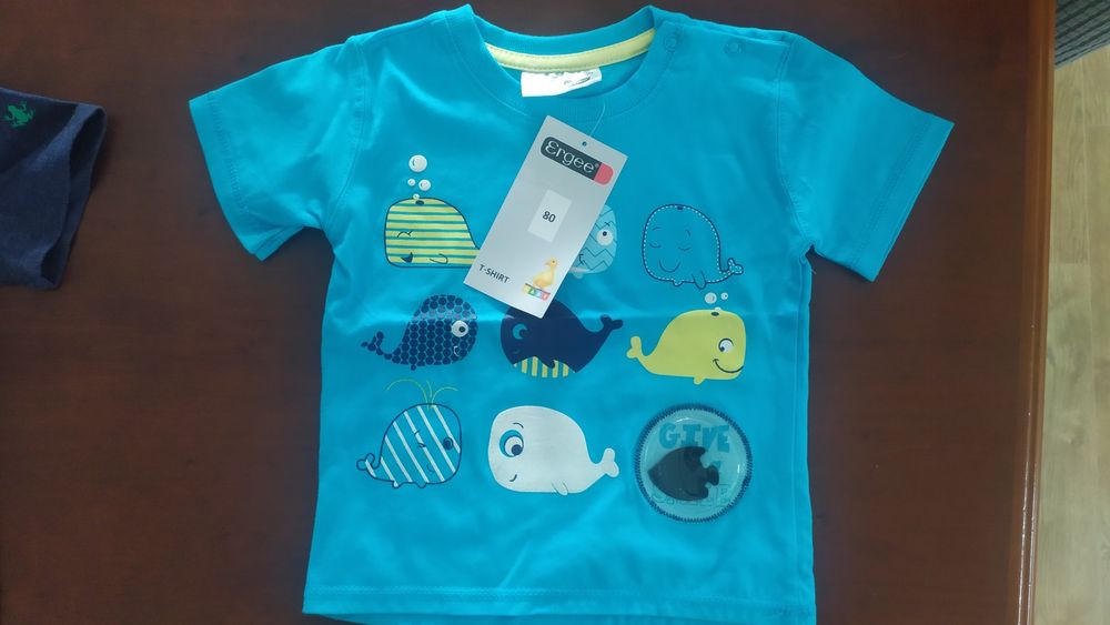 Komplet koszulek 74/80/86