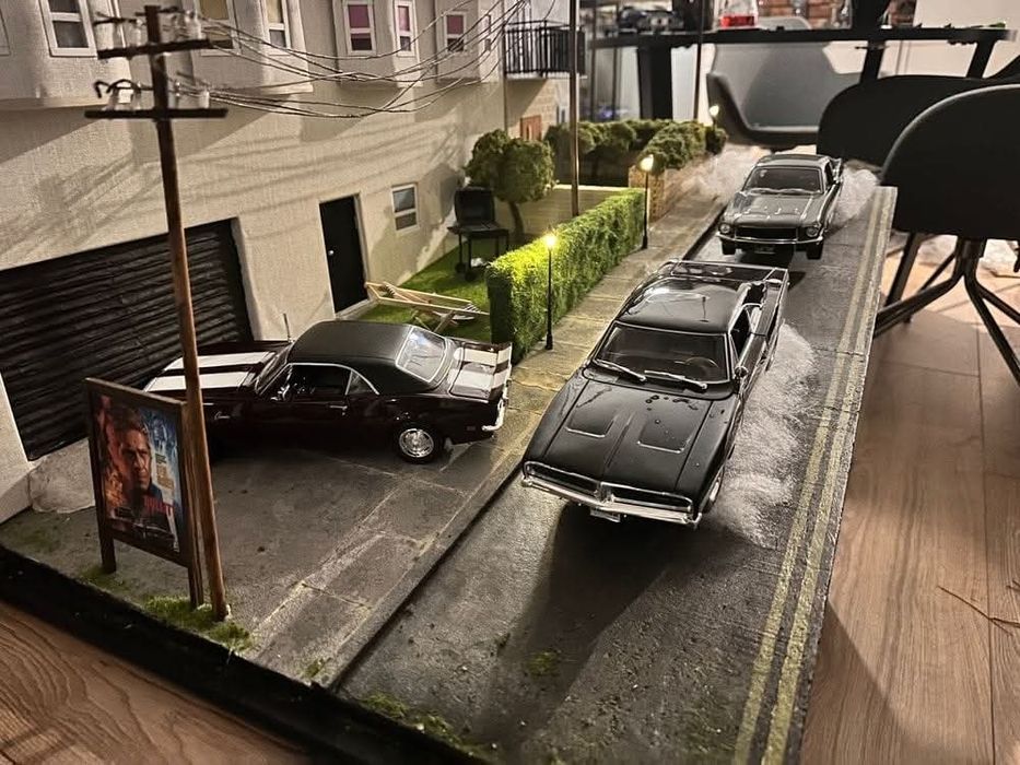 Dioramy 1:18 Diorama wykonam makieta autoart kyosho norev solido otto