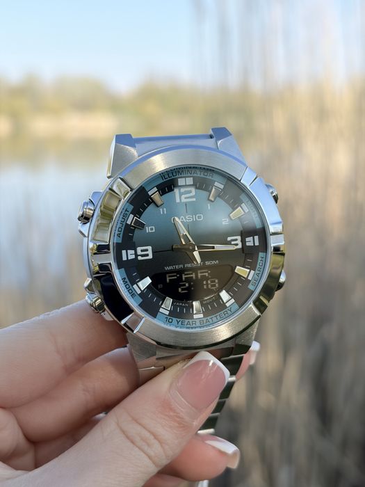 Чоловічий годинник CASIO AMW-870DA-2A2.