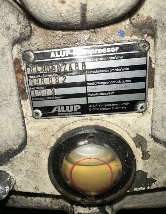 Kompresor , Sprężarka ALUP HL 02500 ZW