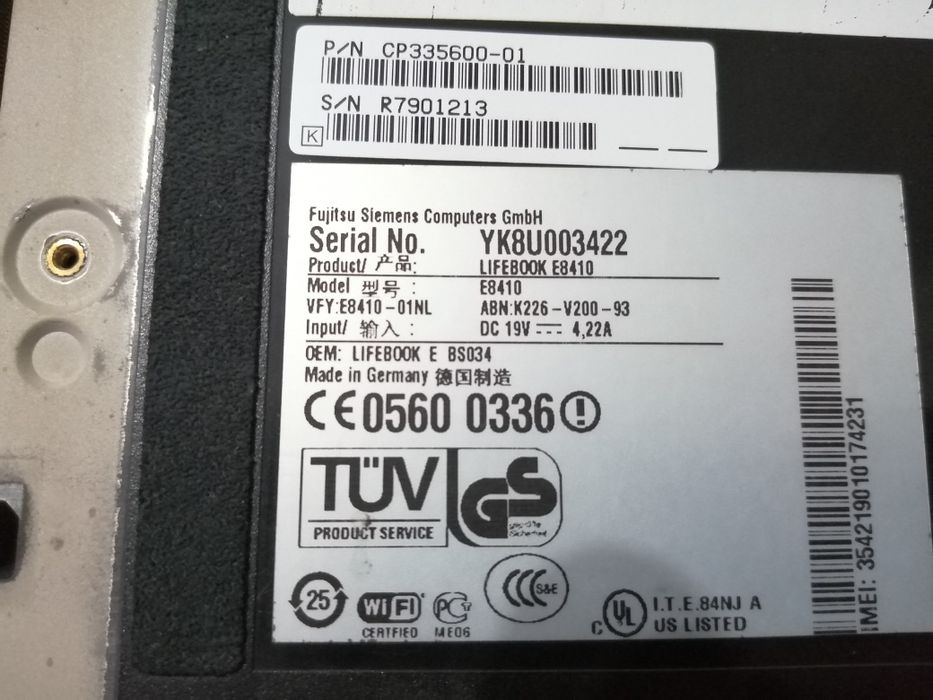 Fujitsu lifebook para pecas (venda / Troca)