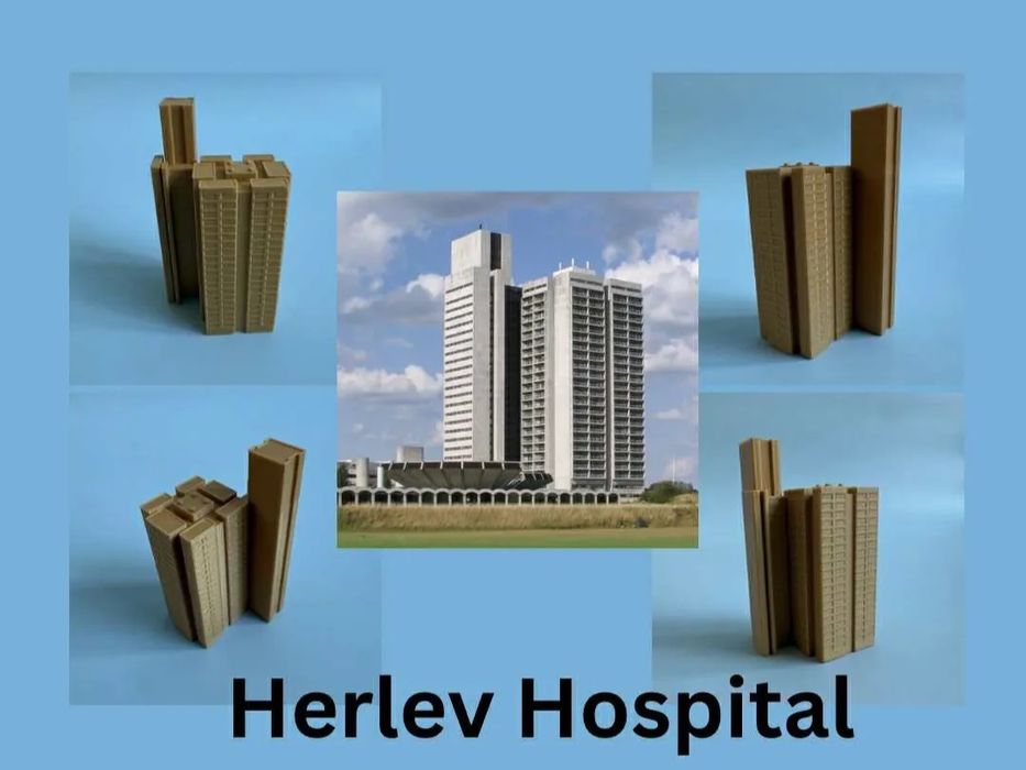 Produto inspirado no Hospital Herlev Copenhaga