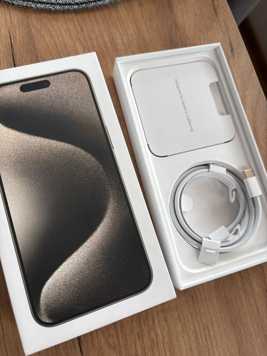 Iphone 15 pro MAX 256gb uzywany stan idealny