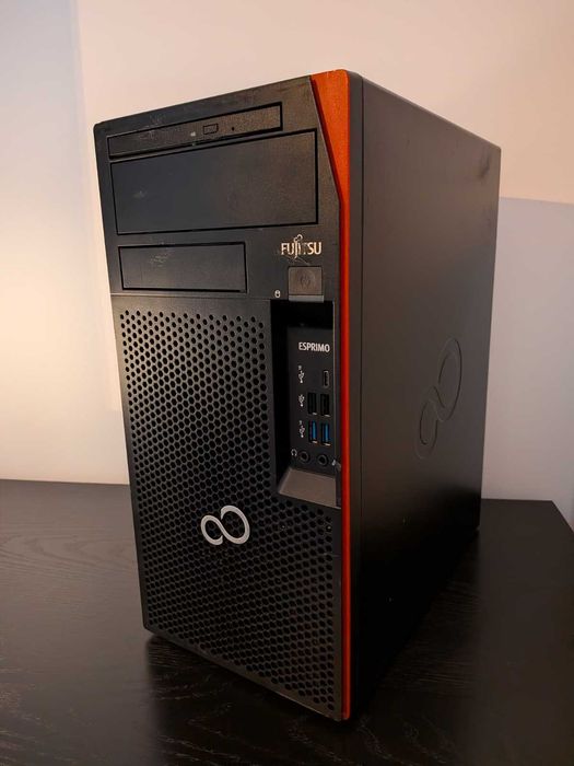 Komputer do gier Fujitsu P985 4x3,Ghz 16GB Ram SSD480GB GTX1660Super Windows11