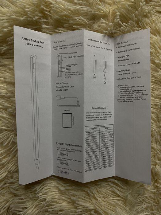 Стилус для iPad Mini Air Pro