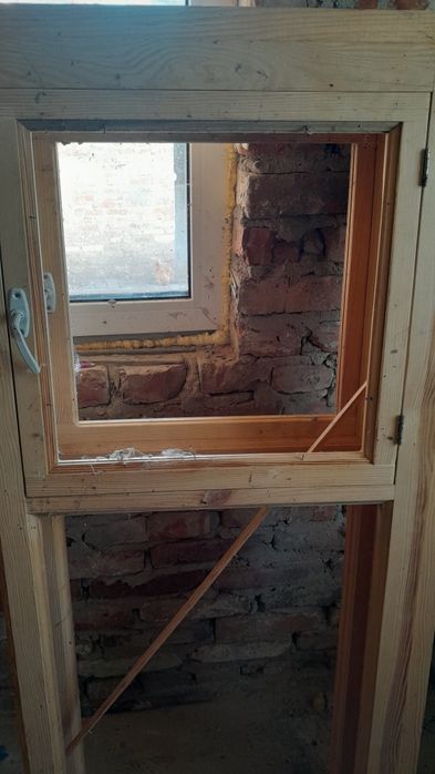 Вікно,без стікла,матеріал сосна