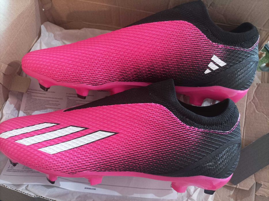 CHUTEIRAS PARA ADULTOS ADIDAS X SPEEPORTAL.3 LL FG FÚCSIA 44 2/3- NOVO