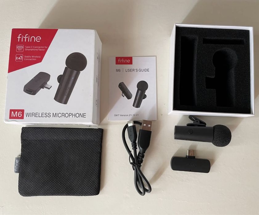 Бездротовий петличний мікрофон FIFINE для блогера